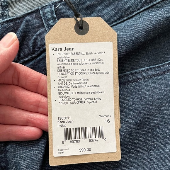 PrAna NWT Kara jeans size 16 - Picture 8 of 12